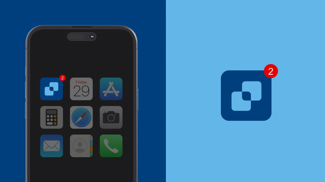 Integra — app e ícone no iPhone